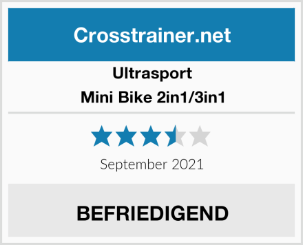 Ultrasport Mini Bike 2in1/3in1 Test