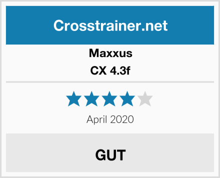Maxxus crosstrainer cx 4.3 f - Bewundern Sie dem Liebling unserer Tester