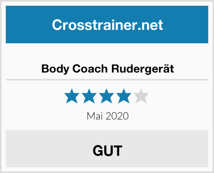  Body Coach Rudergerät Test