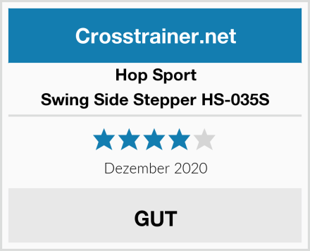 Hop Sport Swing Side Stepper HS-035S Test
