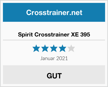  Spirit Crosstrainer XE 395 Test